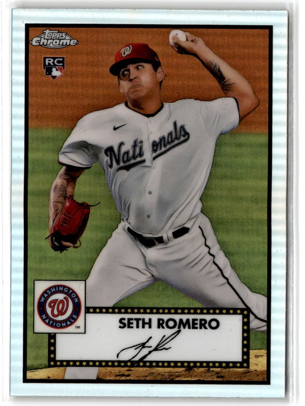 2021 Topps Chrome Platinum Anniversary Seth Romero #100