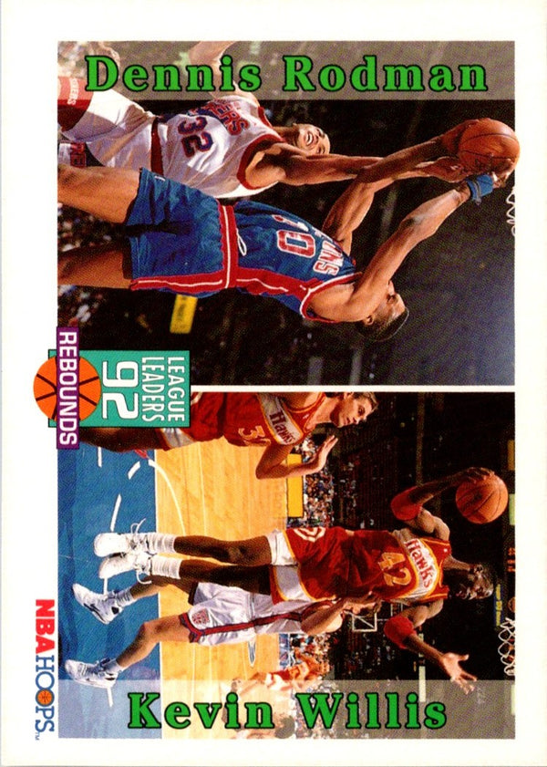 1991 SkyBox Kevin Willis/Dominique Wilkins #325