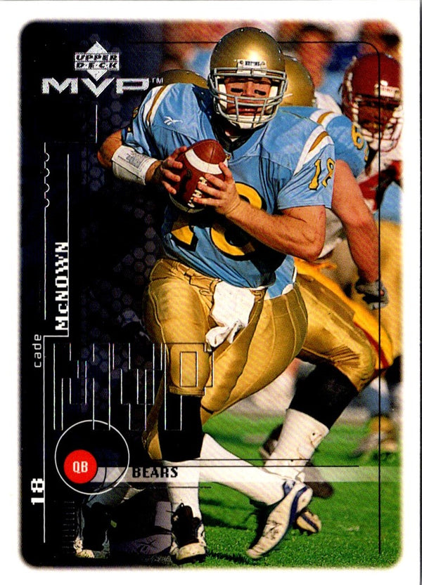 1999 Upper Deck MVP Cade McNown #211 Rookie