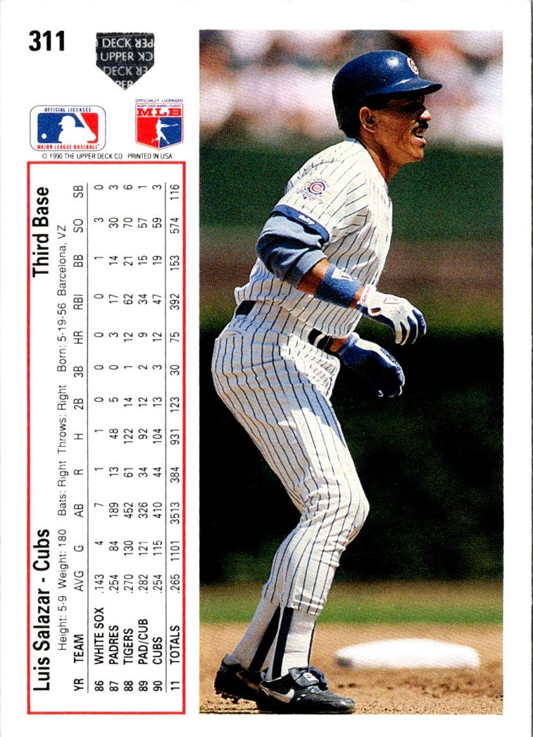 1991 Upper Deck Luis Salazar