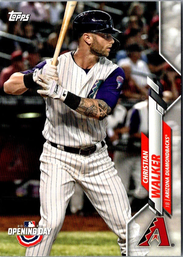 2020 Topps Opening Day Christian Walker #133