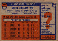 1976 Topps John Gilliam #340