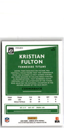 2020 Donruss Optic Pink Kristian Fulton