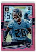 2020 Donruss Optic Pink Kristian Fulton