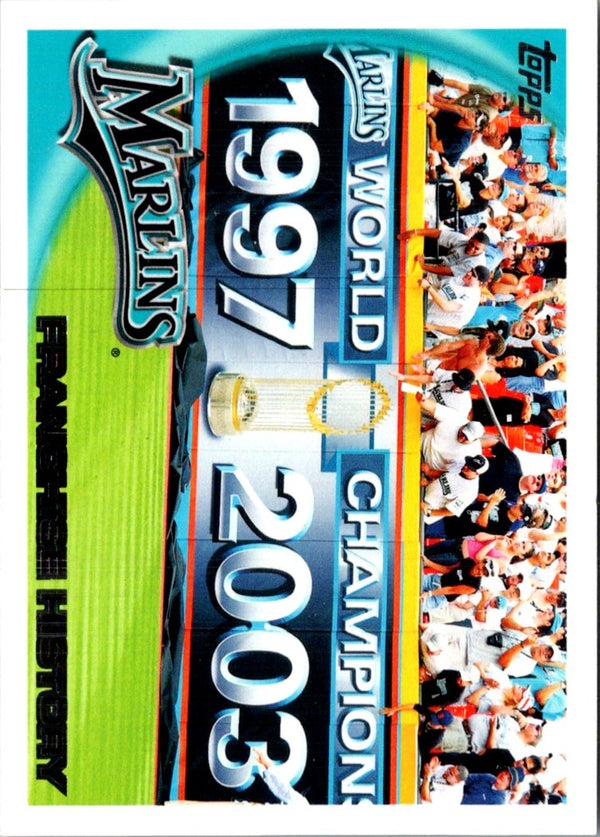 2010 Topps Marlins Franchise History #198