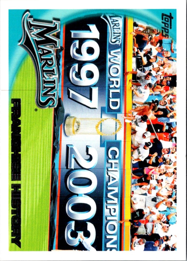 2010 Topps Marlins Franchise History