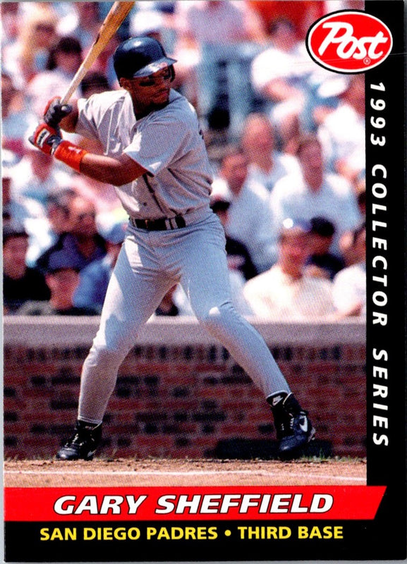 1993 Post Cereal Gary Sheffield #11