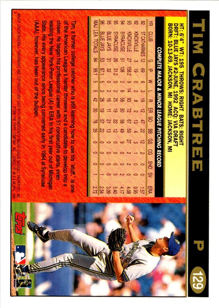 1997 Topps Tim Crabtree