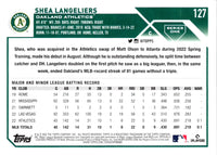 2023 Topps Gold Shea Langeliers #127