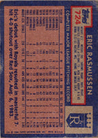 1984 Topps Eric Rasmussen #724