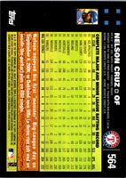 2007 Topps Red Back Nelson Cruz #564