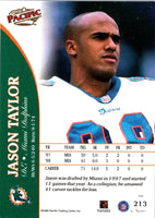 1999 Pacific Jason Taylor #213