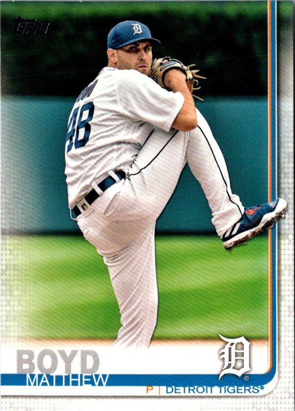 2019 Topps Matthew Boyd #93