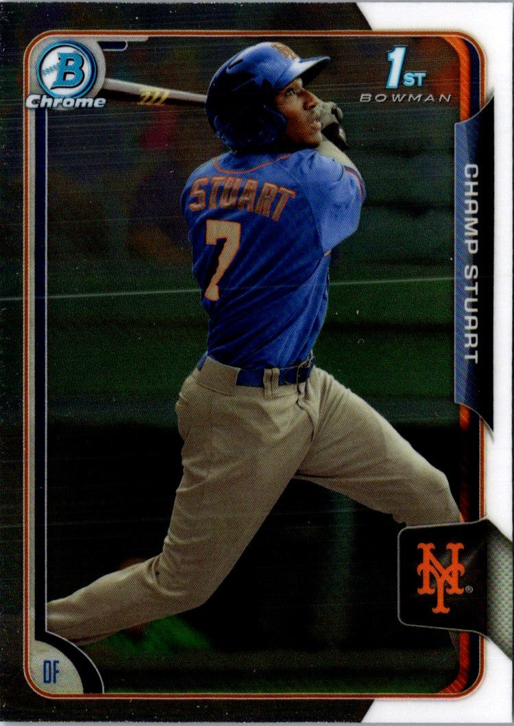 2015 Bowman Chrome Prospects Champ Stuart