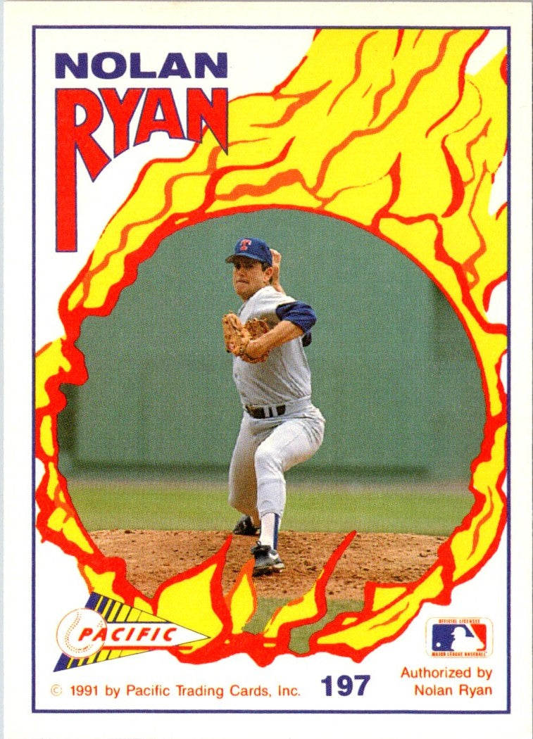 1992 Pacific Ryan Texas Express II Pitching in Fenway Park