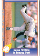 1992 Pacific Ryan Texas Express II Pitching in Fenway Park