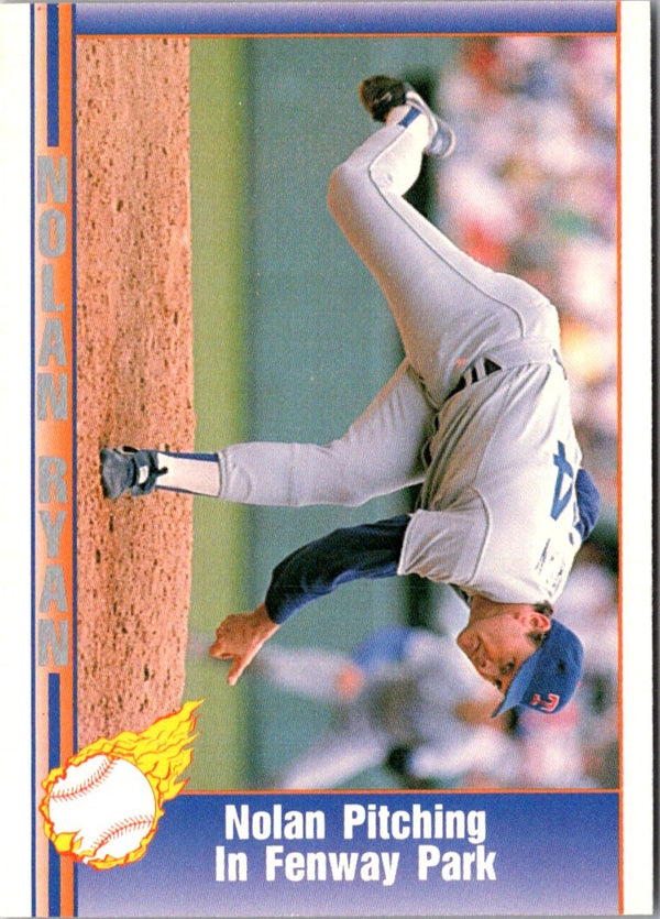 1992 Pacific Ryan Texas Express II Pitching in Fenway Park #197