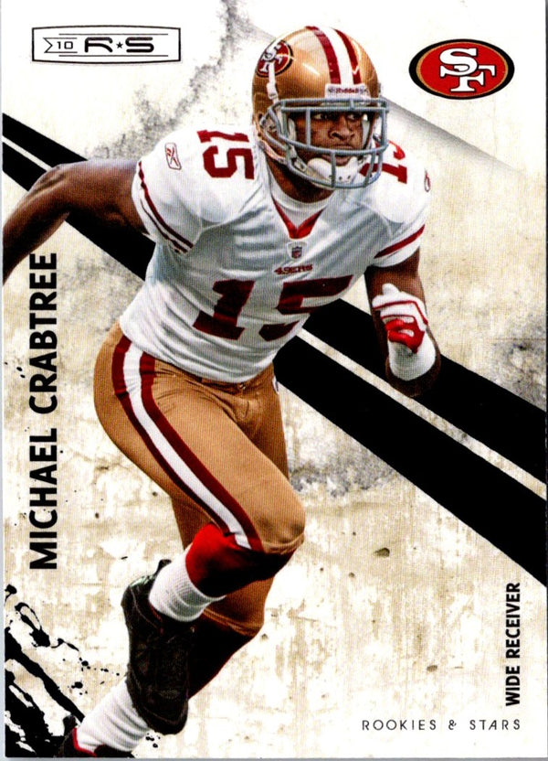 2010 Panini Absolute Memorabilia Retail Michael Crabtree #15