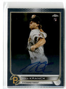 2022 Topps Chrome Platinum Anniversary Autographs Max Kranick