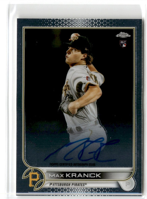 2022 Topps Chrome Platinum Anniversary Autographs Max Kranick #CPA-MK Autograph