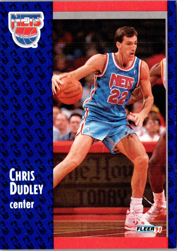 1991 Fleer Chris Dudley #131