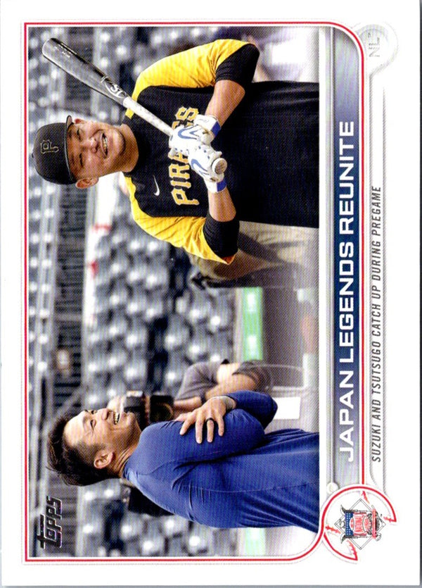 2022 Topps Update Japan Legends Reunite (Seiya Suzuki/Yoshitomo Tsutsugoh) #US218