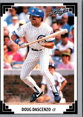 1991 Leaf Doug Dascenzo #483