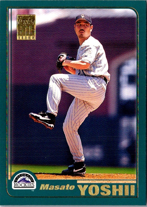 2001 Topps Masato Yoshii #431