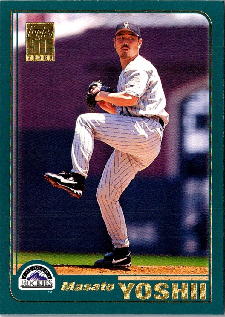 2001 Topps Masato Yoshii