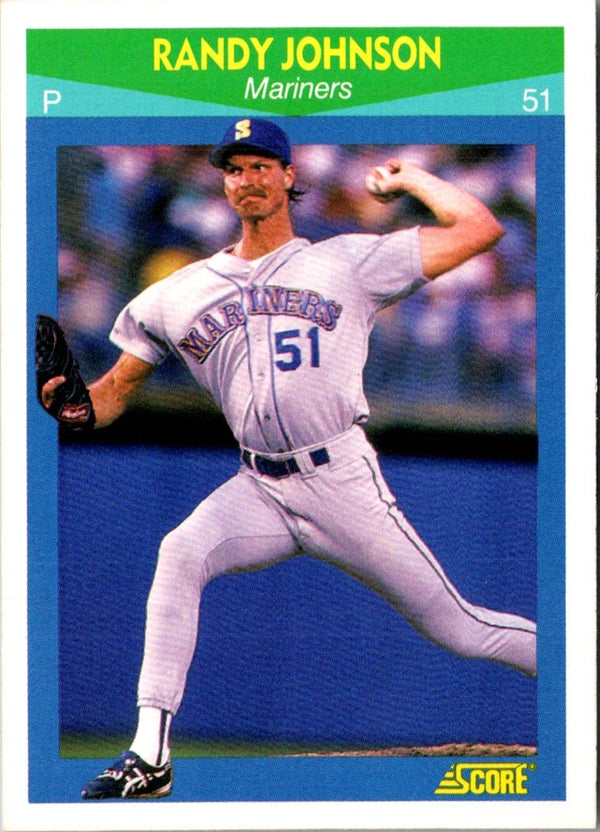 1990 Score Rising Stars Randy Johnson #52