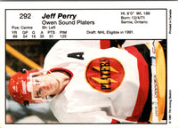1990 7th Inning Sketch OHL Jeff Perry #292