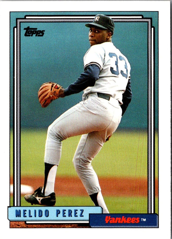 1992 Topps Traded Melido Perez #87T