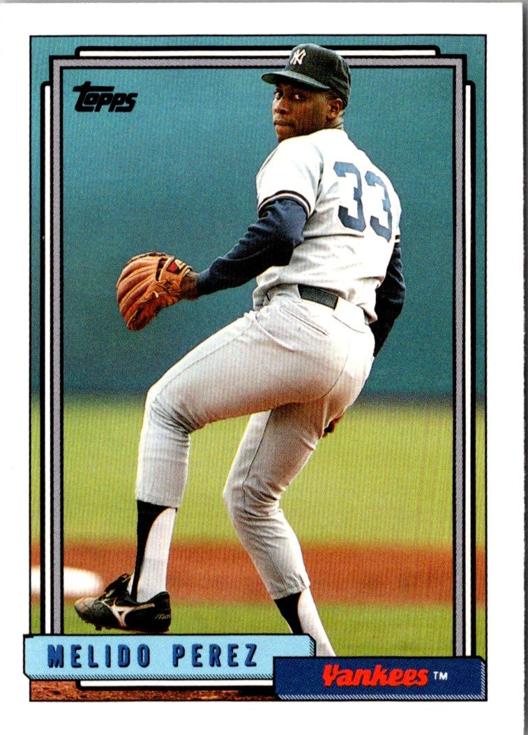 1992 Topps Traded Melido Perez