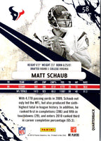 2010 Panini Certified Matt Schaub #58
