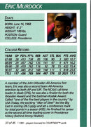 1991 Courtside Eric Murdock