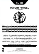 2018 Hoops Blue Dwight Powell