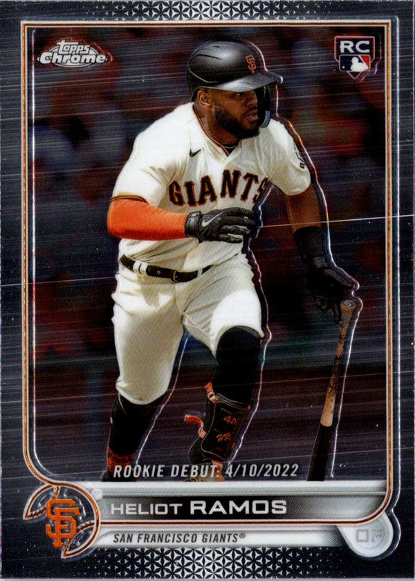 2022 Topps Chrome Update Heliot Ramos #USC2 Rookie