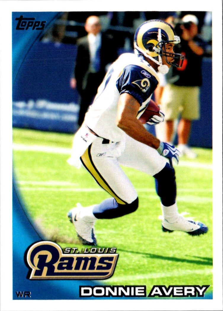 2010 Topps Donnie Avery