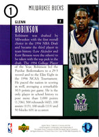 1994 Collector's Choice Draft Trade Glenn Robinson #1