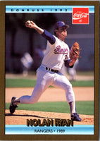 1992 Donruss Coca-Cola Nolan Ryan Nolan Ryan #23