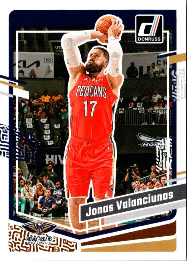 2023 Donruss Jonas Valanciunas #180