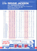 1987 Fleer Update Glossy Reggie Jackson