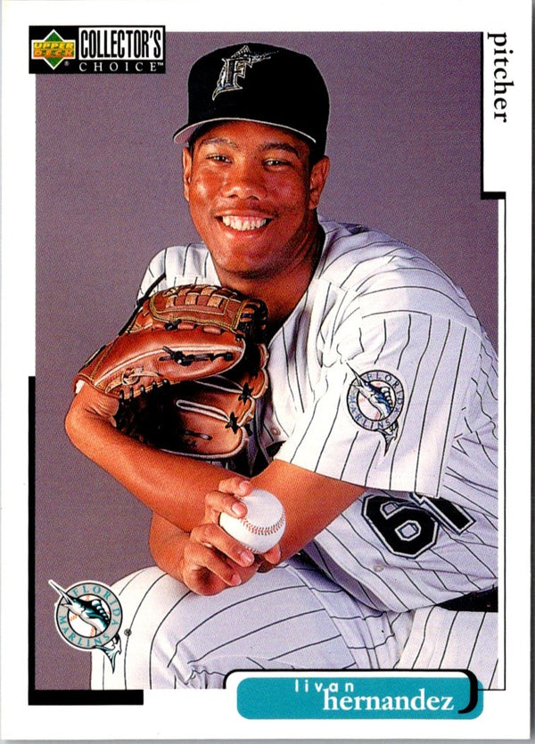 1998 Pacific Invincible Livan Hernandez #99
