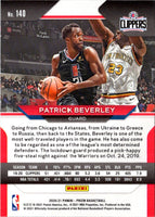 2020 Panini Prizm Prizms Patrick Beverley #140