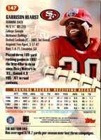 1998 Stadium Club Garrison Hearst #147