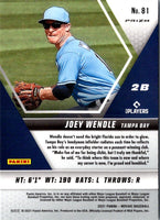 2021 Panini Mosaic Blue Joey Wendle #81