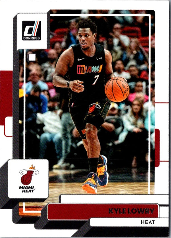 2022 Donruss Holo Laser Red/Gold Kyle Lowry #73