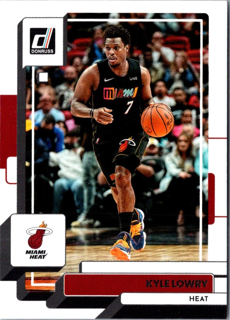 2022 Donruss Holo Laser Red/Gold Kyle Lowry