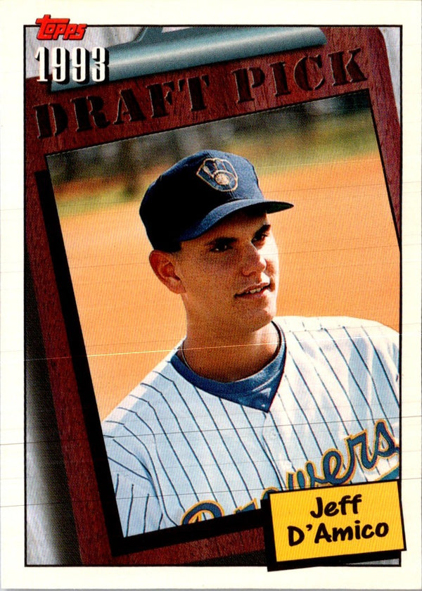 1994 Topps Jeff D'Amico #759 Rookie