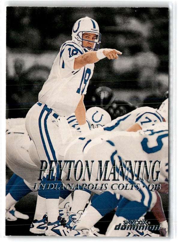 1999 Pacific Omega 5-Star Attack Peyton Manning #3